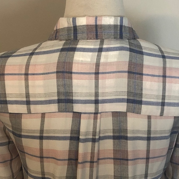 Revolve Clothing 'Soft Joie' Plaid Button Down - Picture 9 of 12
